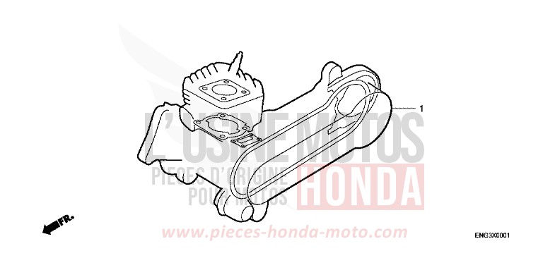 DICHTUNG SATZ von CB1300 Super Bold'or ABS MAGNA RED (R201) von 1999